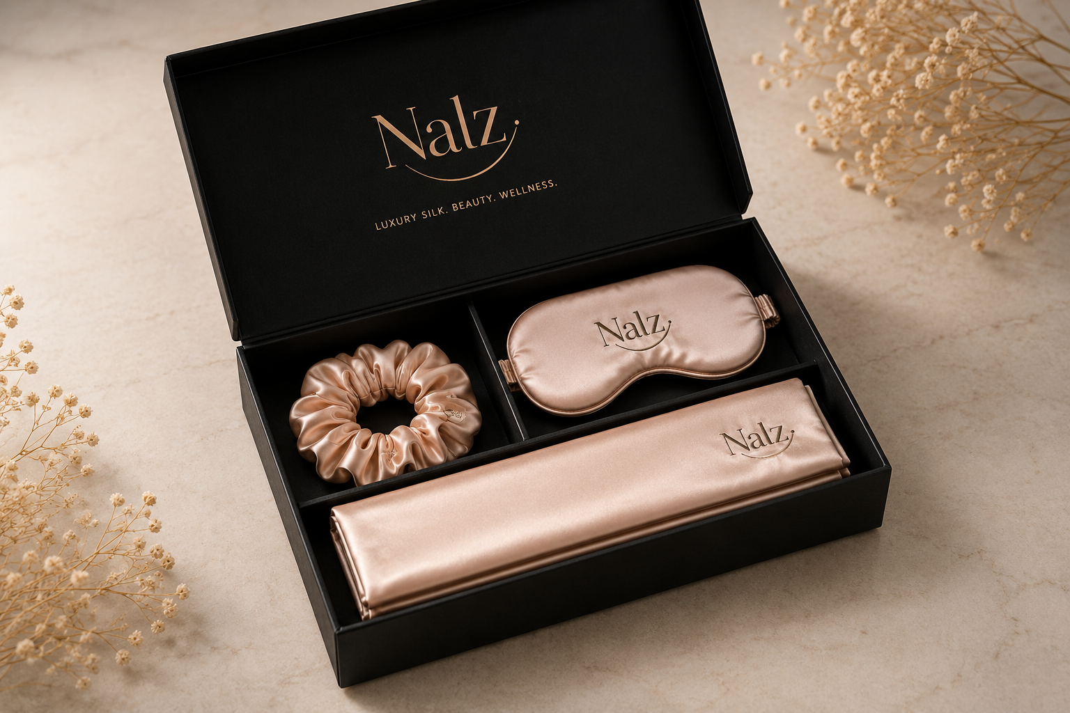 Beauty Sleep gift box, open